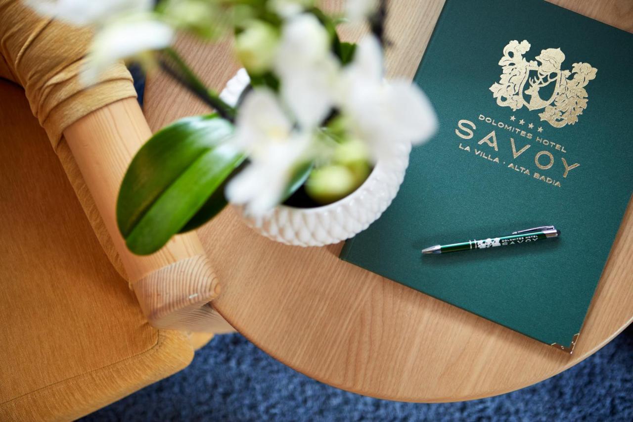 Dolomites Wellness Hotel Savoy La Villa  Exterior foto