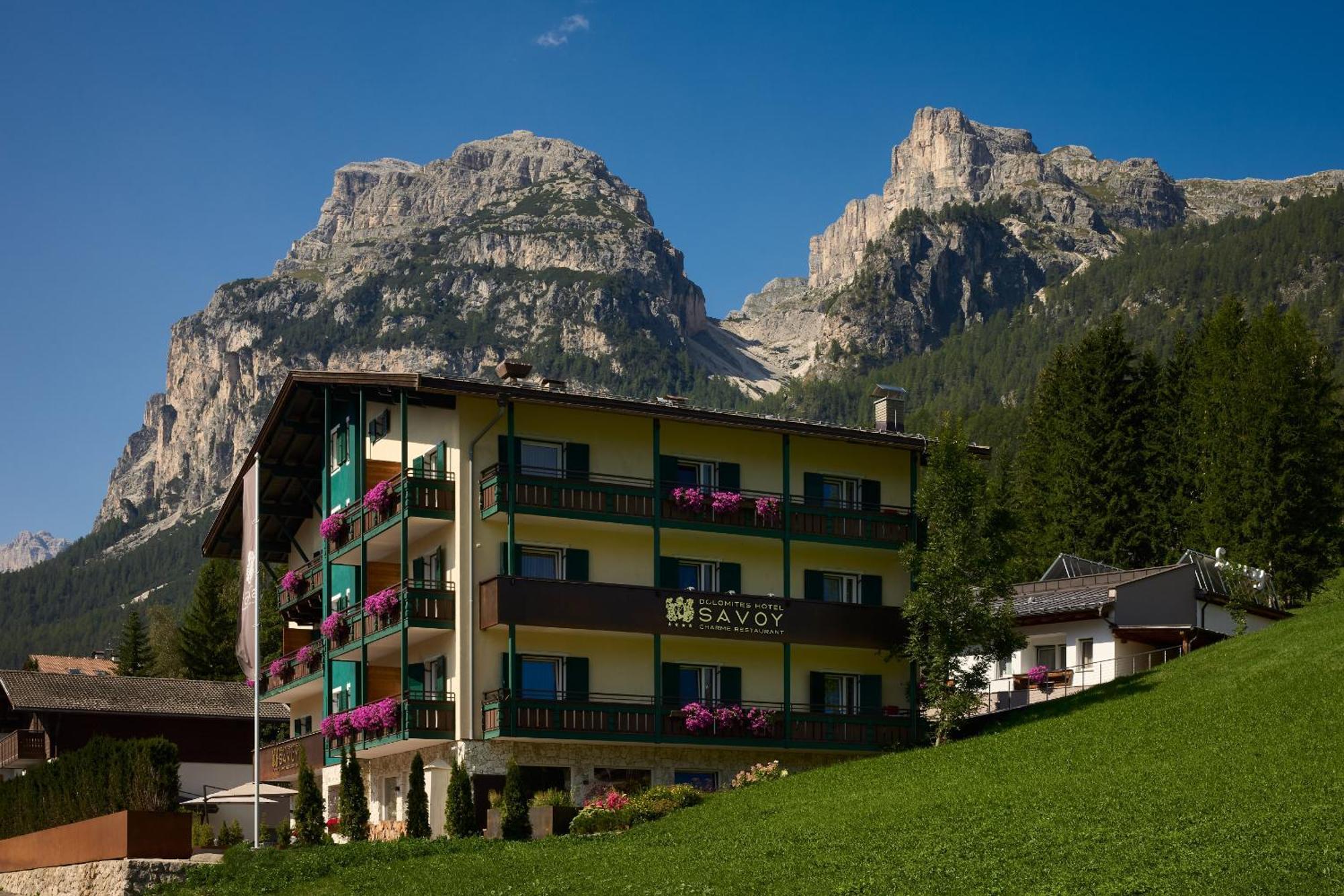 Dolomites Wellness Hotel Savoy La Villa  Exterior foto
